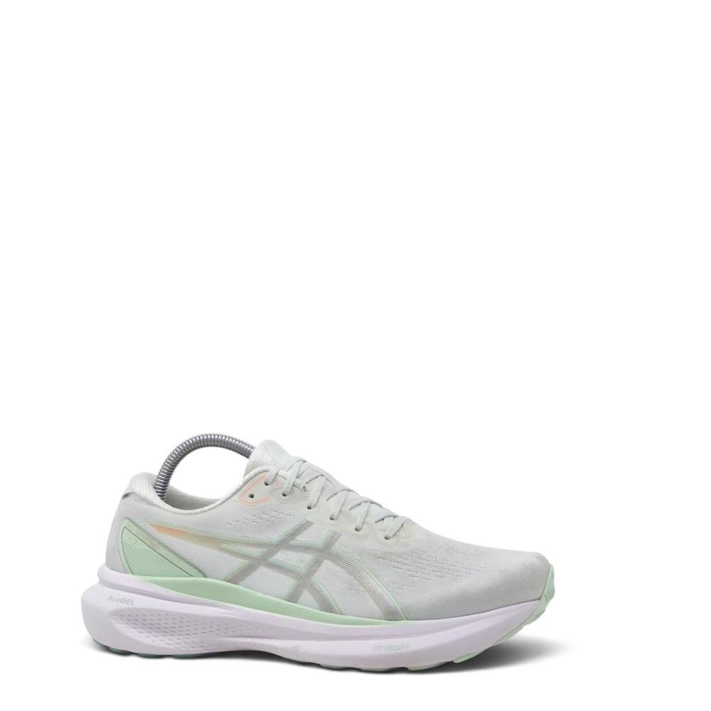 Asics Women's Running Shoes in White and Mint Green